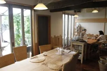 <p>Comfort and serenity inside Mooring Cafe</p>