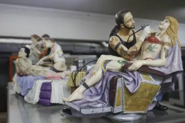 <p>A few toys are on show.&nbsp;</p>