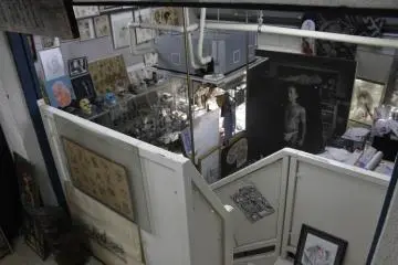 <p>Looking down to the museum from the second floor.&nbsp;</p>