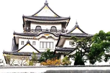 Kishiwada Castle, located between Osaka City and Kansai International Airport
