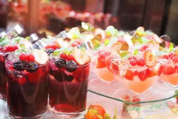 Il y a également de magnifiques gelées