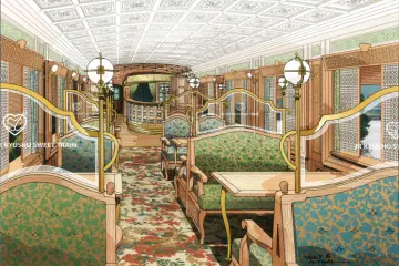 Expected layout of the interior of Aru Ressha's first car (Photo: <a href="http://www.jrkyushu.co.jp/top_info/pdf/433/aruressya.pdf" target="_blank" rel="noreferrer noopener nofollow">JR Kyushu</a>)