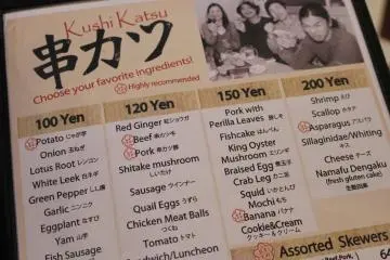 <p>Skewer selection</p>