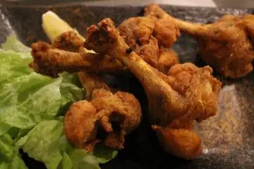 <p>Tulip fried chicken wings</p>
