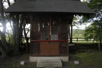 <p>The shrine in Yagasaki park.</p>
