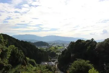 <p>Desa Asuka dari pagoda 3 lantai</p>