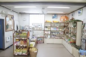 <p>The shop which sells various related&nbsp;souvenirs</p>