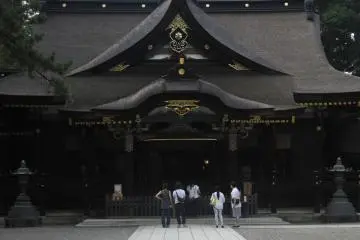 <p>The main building.</p>