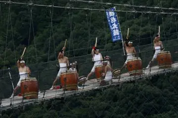 Taiko (drum) Hadir di Tsuribashi Nara Festival 2026
