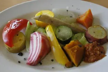 <p>My food in Cafe Harvest, a cafe which is open late and a 2 minute walk to Art hotel.&nbsp;</p>