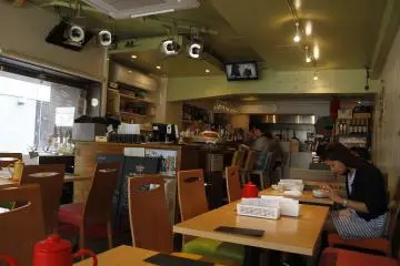 <p>Interior of Cafe Harvest.&nbsp;</p>