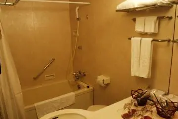 <p>The bathroom.</p>