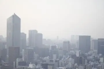 Amazing view of the city.