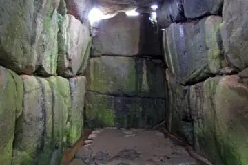 <p>The Ishibutai's burial chamber</p>