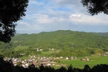 <p>Looking east over Asuka Village from Amekashigaoka &nbsp;</p>