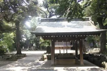 <p>The entrance to Kashima shrine.&nbsp;</p>