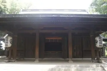 <p>The main building of the Kashima Shrine.&nbsp;</p>