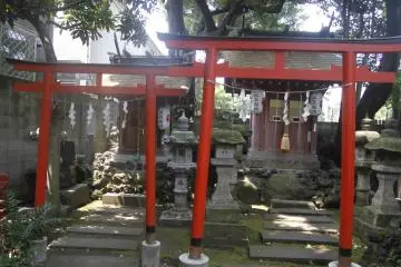 <p>Two torii gates at Naritasan Ennoji temple</p>