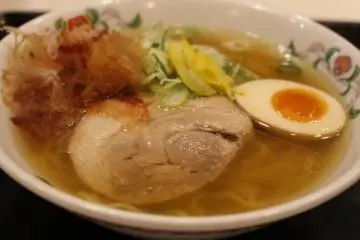 The Nippon Ramen with fresh Japan-grown ingredients including yuzu (Photo: Edward Yagisawa Cannell)