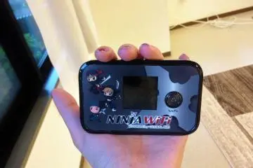Ninja Wi-Fi, seukuran telapak tangan Anda