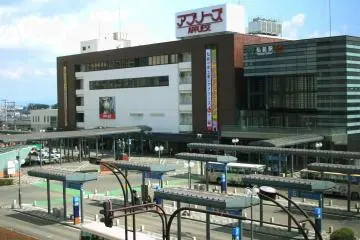 Hirosaki Station from my room
