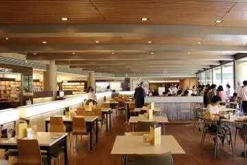 <p>The dining area</p>