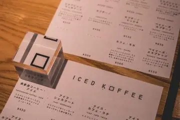 Great selection of drinks on the menu