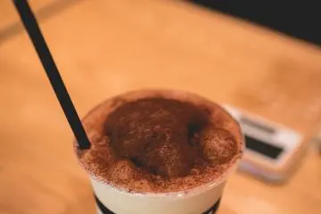 One amazing iced cappucino
