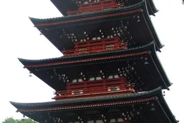<p>The Five-Storied Pagoda, Saishoin Temple</p>