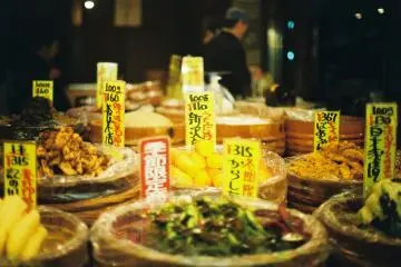 Seasonal pickled vegetables that look so delectable, you want to buy them all!