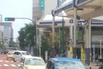 Hiratsuka's version of Ginza, true to form, called Ginza-dori. The Hours Hotel is located along this strip.