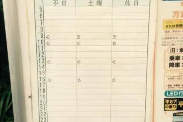 These are the only trips of the bus going to Hiratsuka Station from Shonandaira Observatory