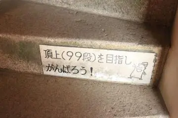 <p>...about 99 steps on this spiral staircase. Whew!</p>