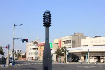 <p>One of the main intersections in Choshi City proper.</p>