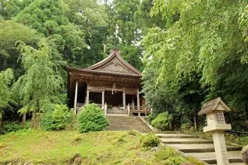 <p>Kinpu Shrine's Main Building</p>