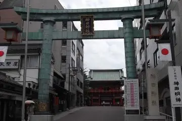 <p>The main entrance from the street</p>