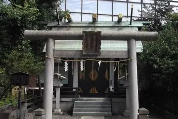 <p>Behind the main hall there are a handful of smaller side shrines like this one</p>