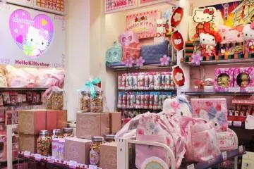 Hello Kitty in Kiddyland