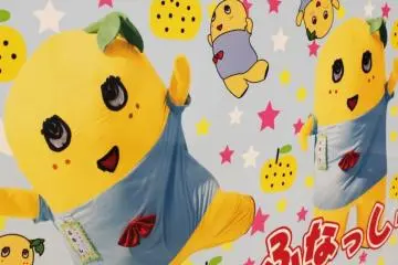 Funassyi poster in Kiddyland
