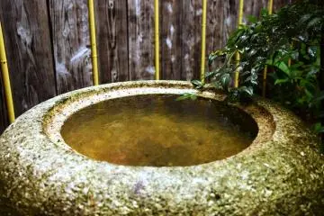 A stone pond