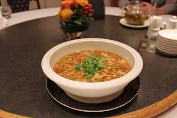 <p>Sanratan/hot and sour soup! It took 6.5 years but my craving for this was finally satisfied</p>