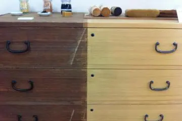 <p>Staining Tansu</p>