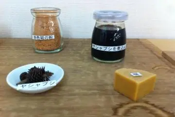 <p>materials used in finishing tansu</p>