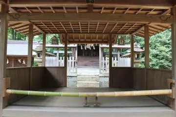 <p>The interior of one of the buildings</p>