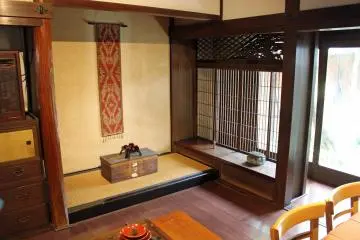 <p>The tokonoma in our dining area</p>