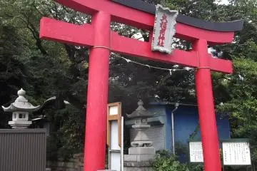 <p>The entrance from the street</p>