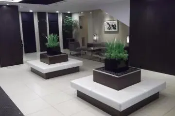 <p>The lobby</p>