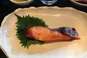 Grilled salmon