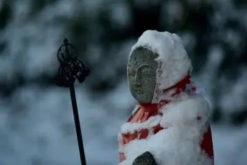 Nyoirin-ji Temple in Winter