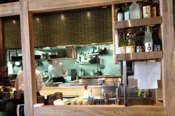 <p>The Morinoya kitchen</p>